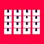 Stacked to the roof icon