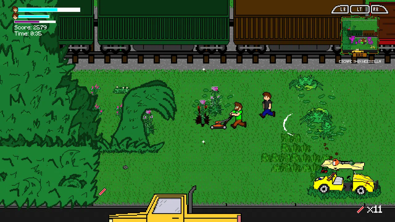 Weed Wacker Warrior Screenshot 1