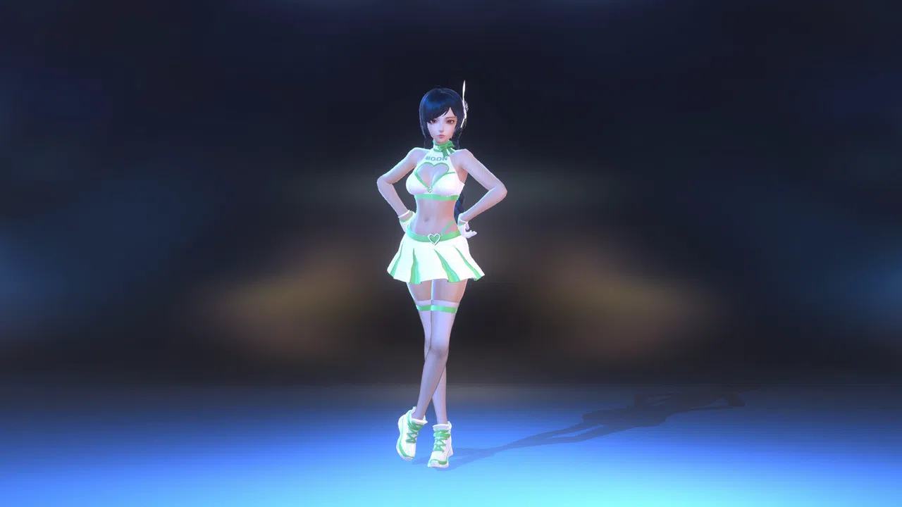 Angel Legion-DLC Cheerleader (Green) Screenshot 2