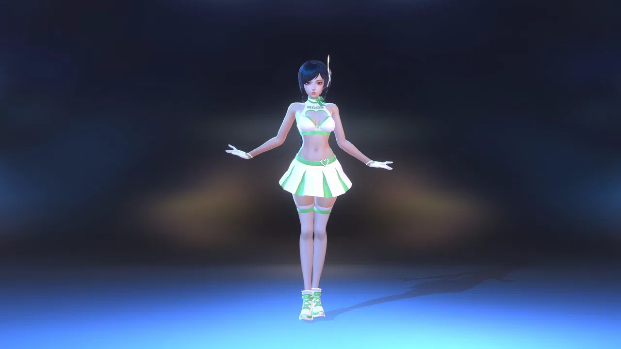 Angel Legion-DLC Cheerleader (Green) Screenshot 4