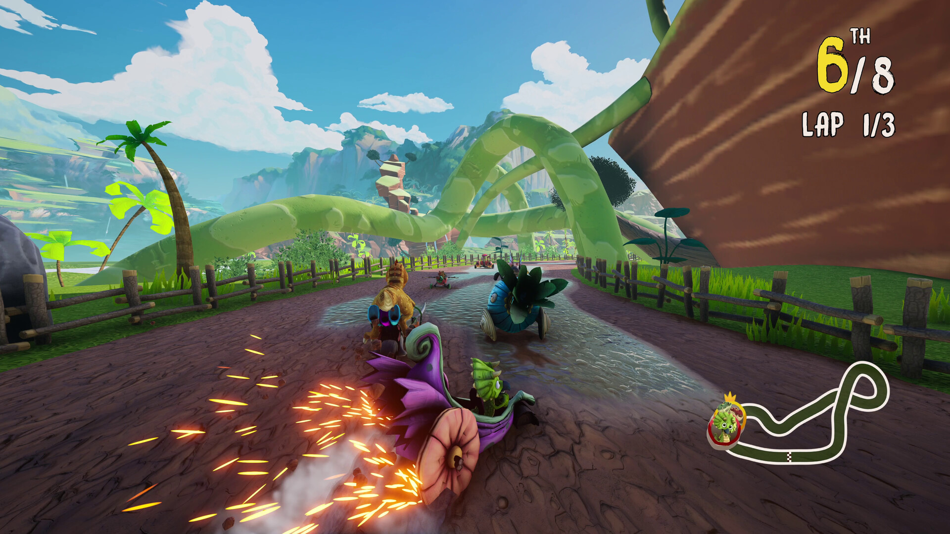 Gigantosaurus: Dino Kart Screenshot 3