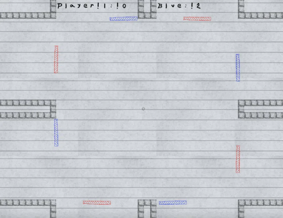 The Paper Arcade: Pong Screenshot 4