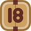 Level 18 icon
