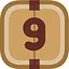 Level 9 icon