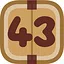 Level 43 icon