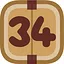 Level 34 icon