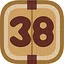 Level 38 icon