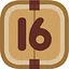 Level 16 icon