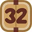 Level 32 icon