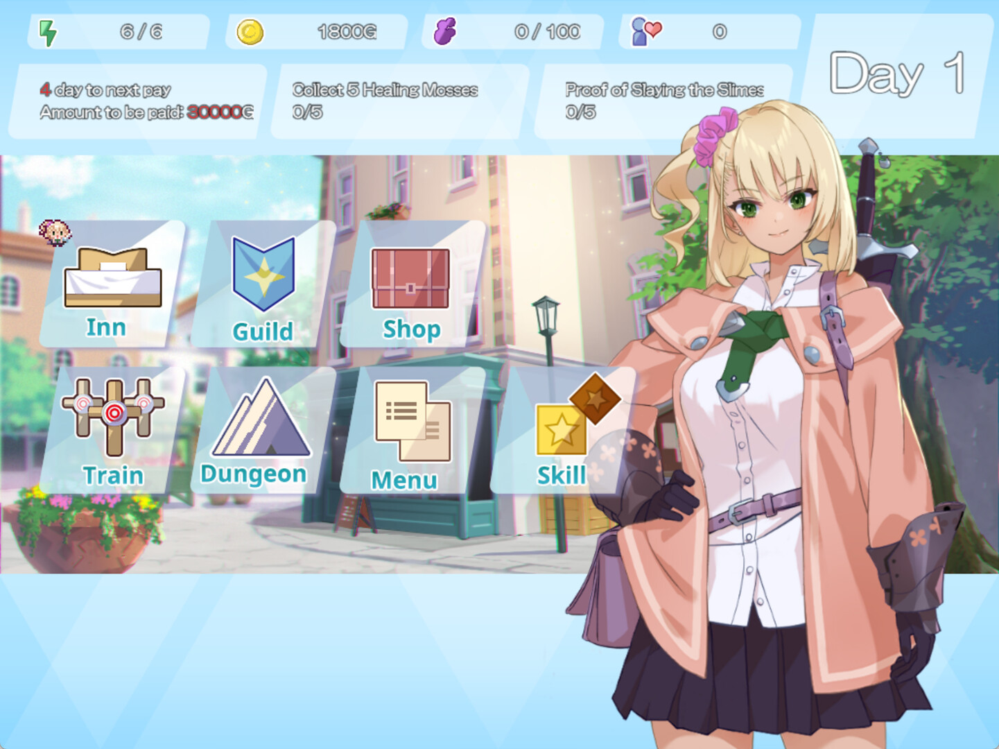 Dungeon with Girl Screenshot 6