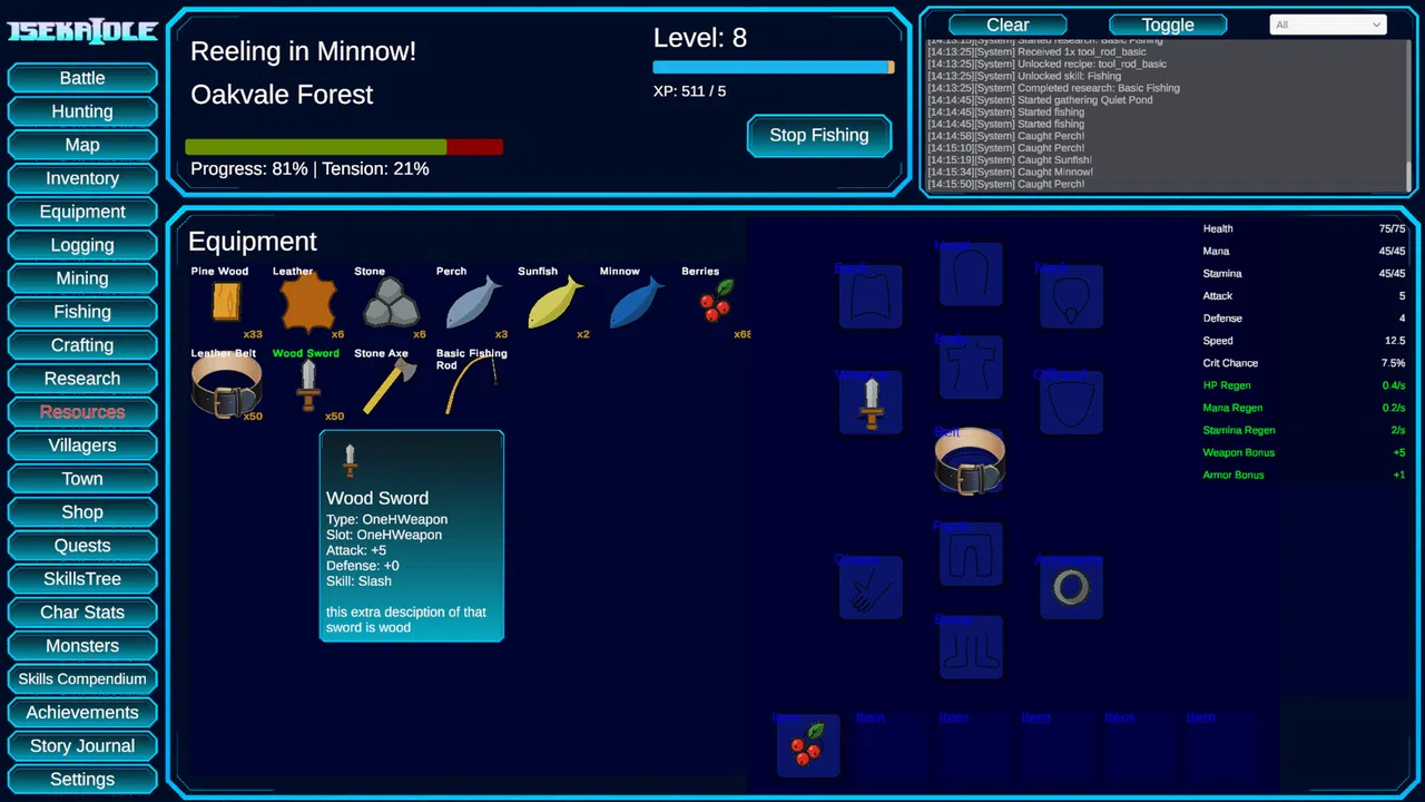 IsekaIdle Screenshot 3