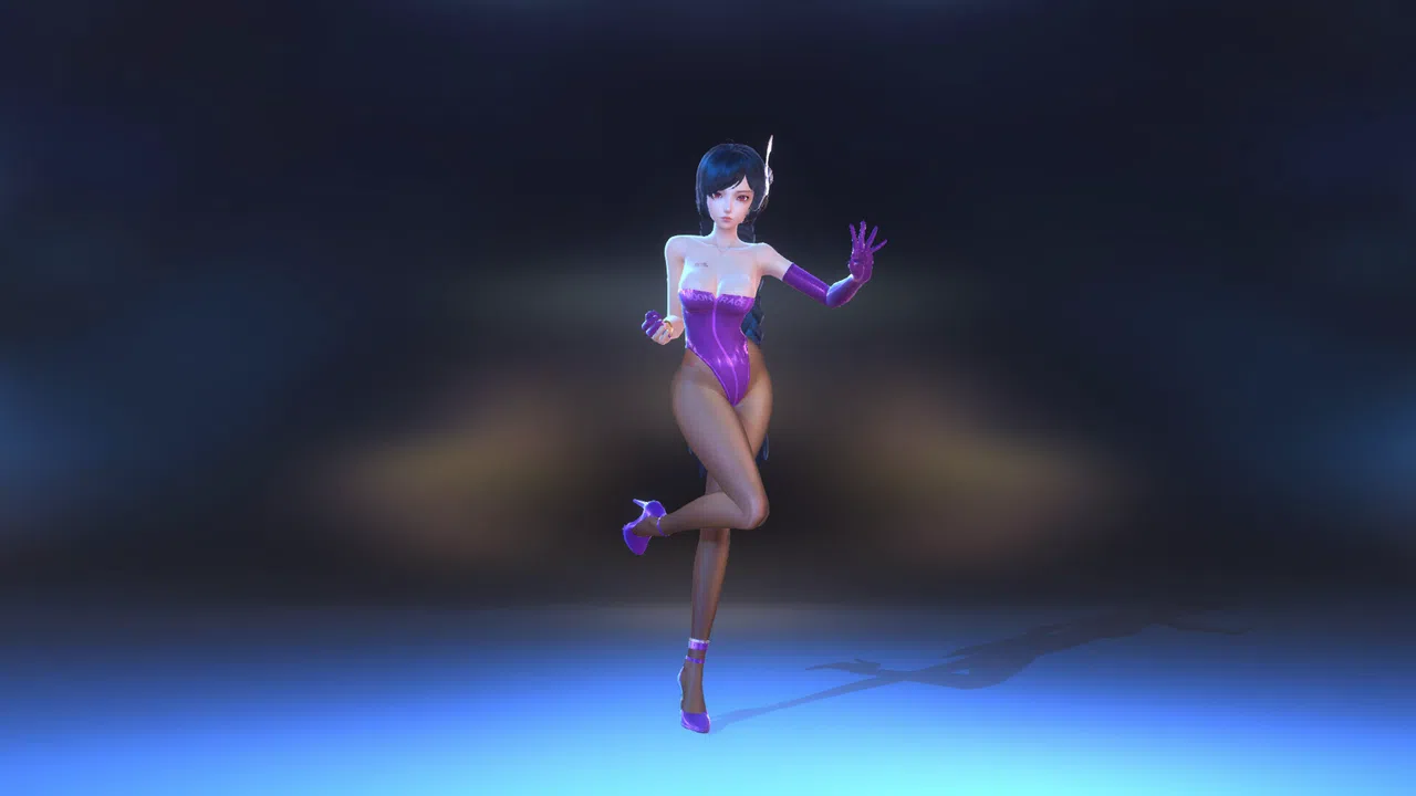 Angel Legion-DLC Racing Cheer (Purple) Screenshot 4