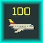 100 Aircraft icon