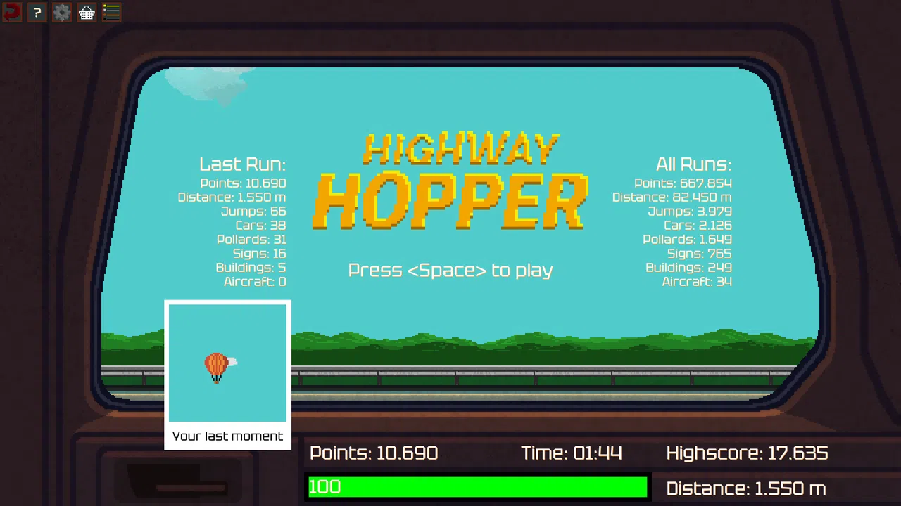 Highway Hopper Screenshot 1