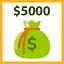 Financial Achievement: $5000 icon