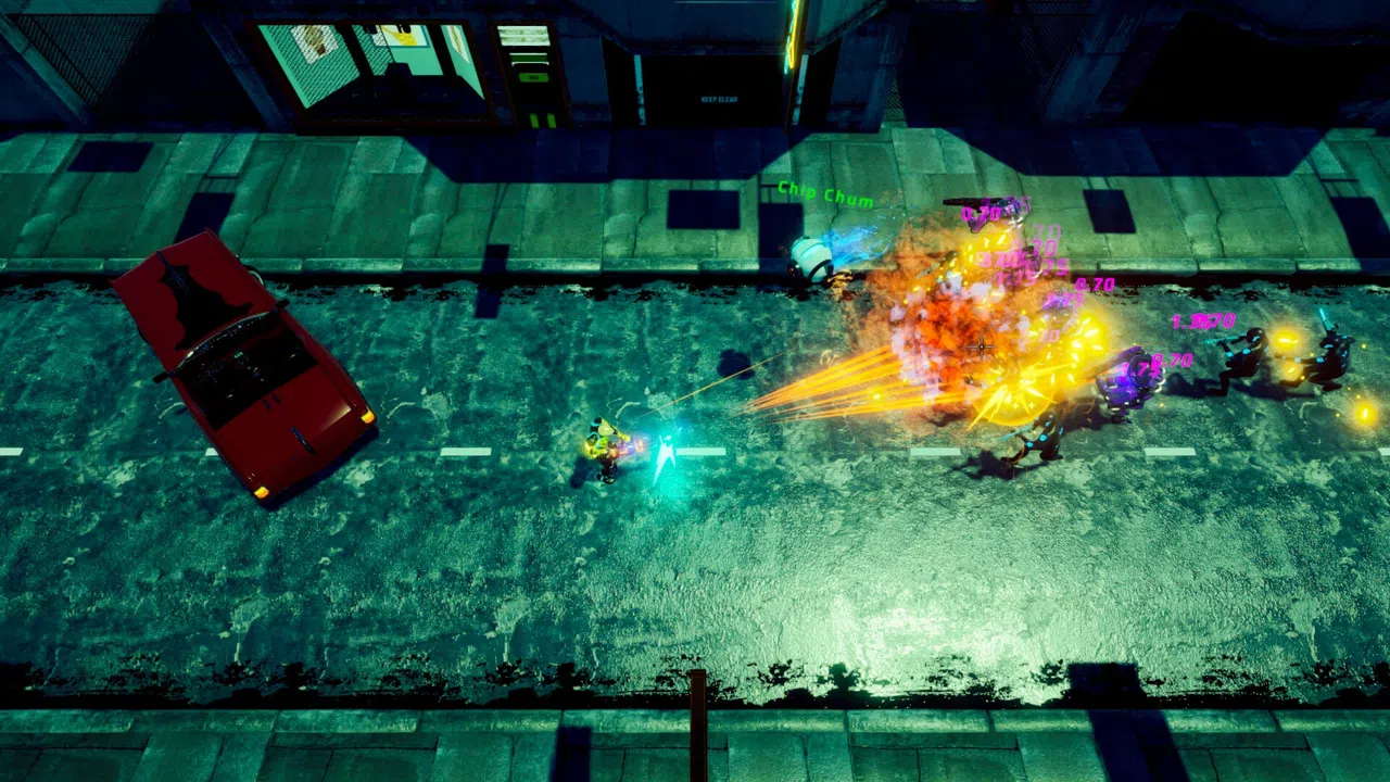 Digital Eclipse: Cyberpunk Survivor Screenshot 2