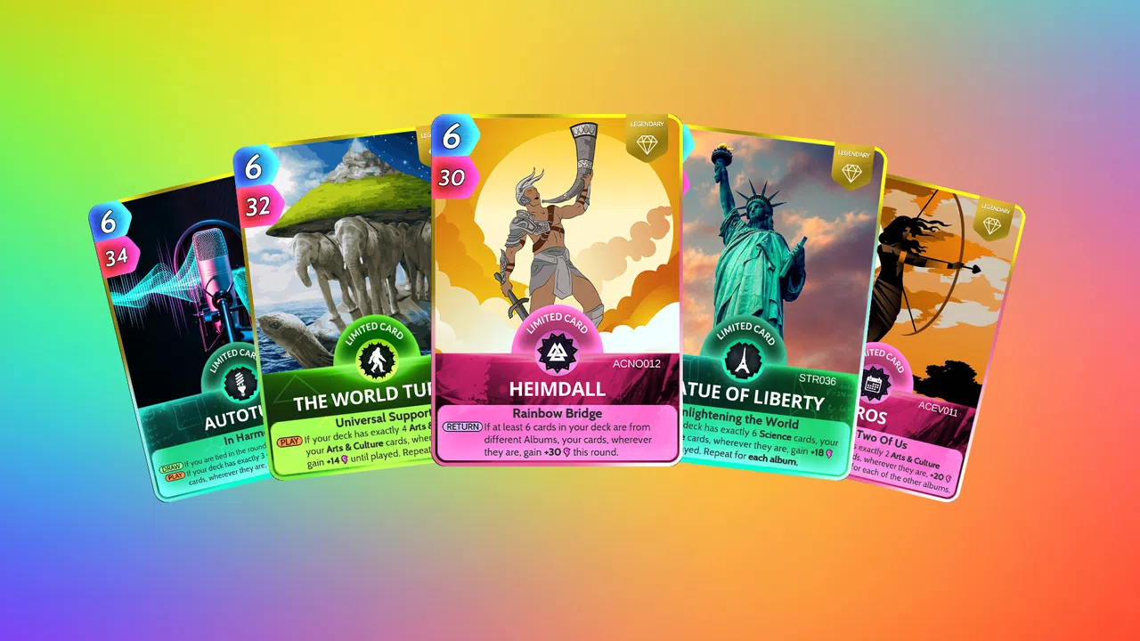 Cards, the Universe and Everything - Chasing Rainbows Pack Screenshot 0