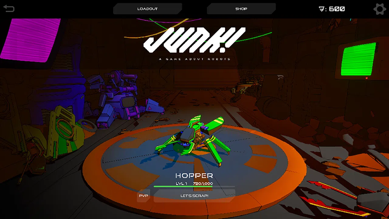 JUNK! A Demo About Robots Screenshot 0