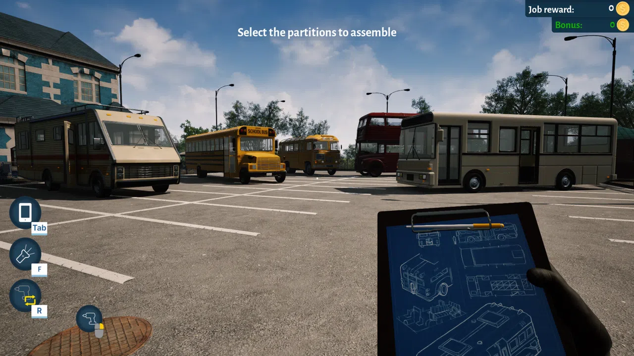 Bus Flipper: Renovator Simulator Demo Screenshot 4