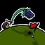 Hole in one icon