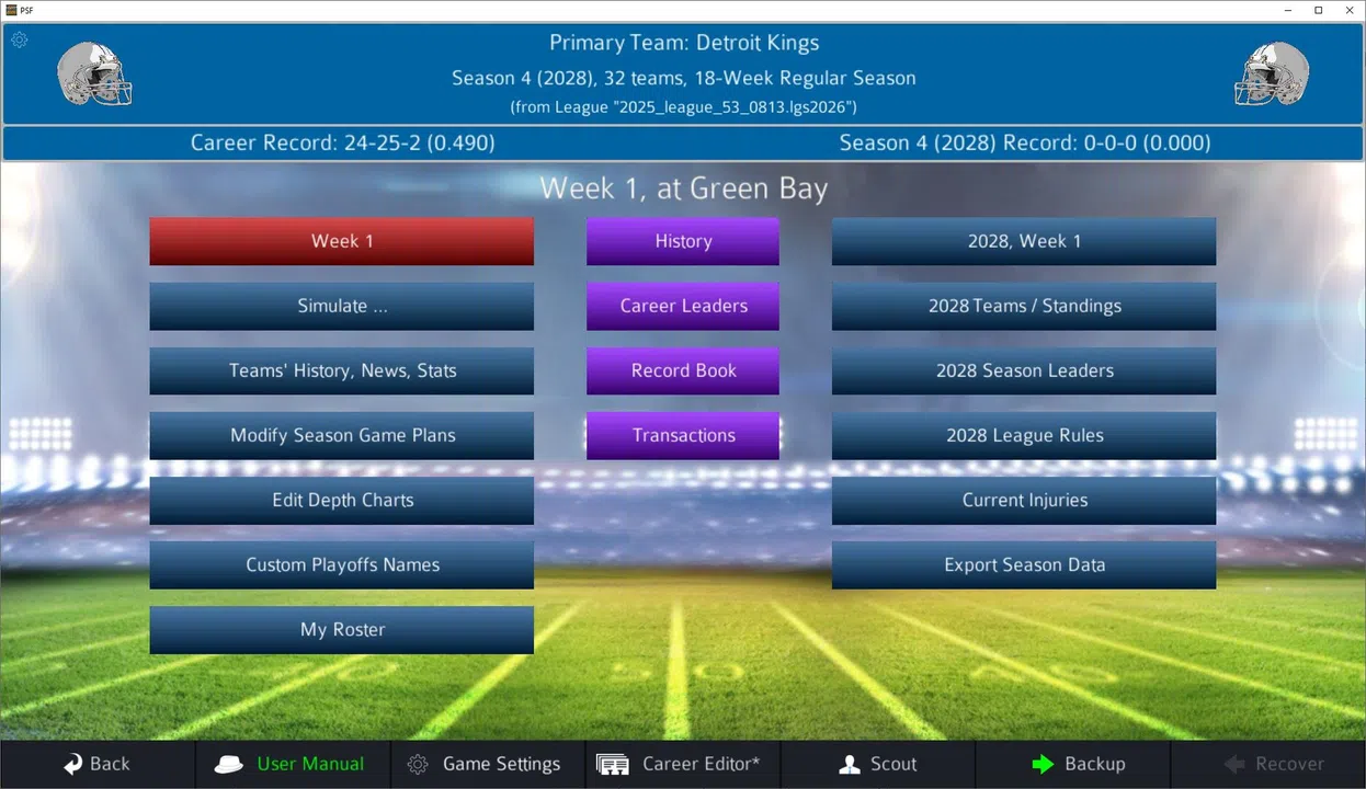 Pro Strategy Football 2026 Screenshot 2