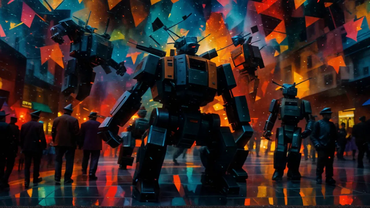 AI-VJ - Robots 2 Visuals Screenshot 12