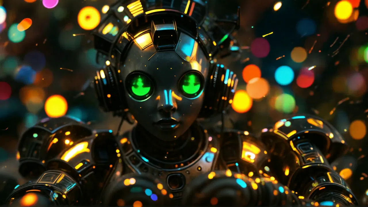 AI-VJ - Robots 2 Visuals Screenshot 9