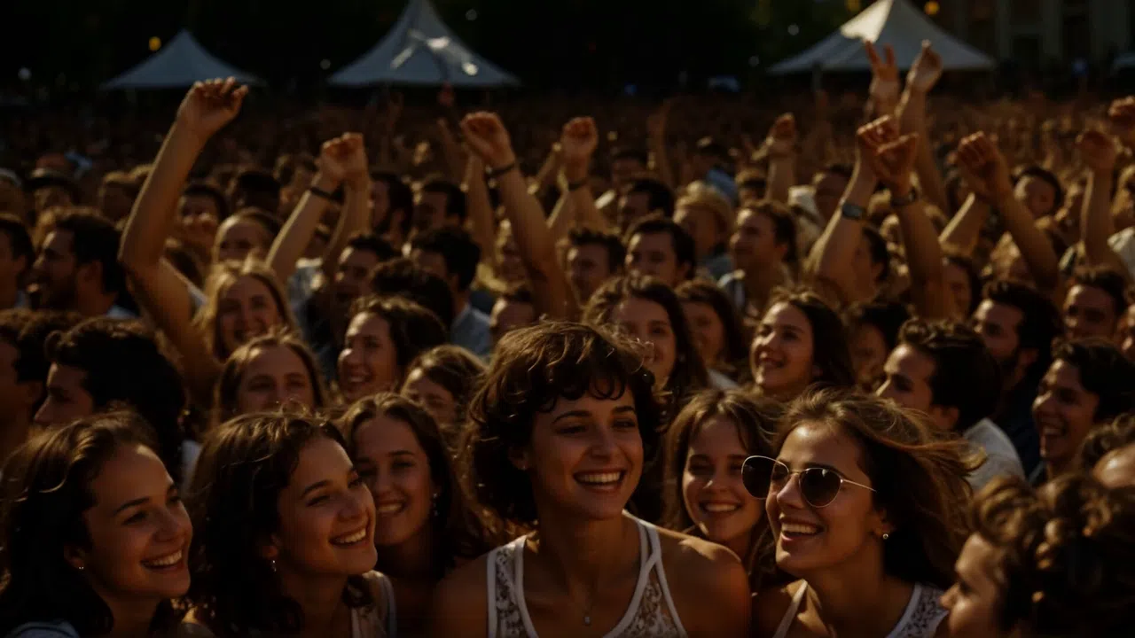 AI-VJ - Dancing Crowds Visuals Screenshot 6