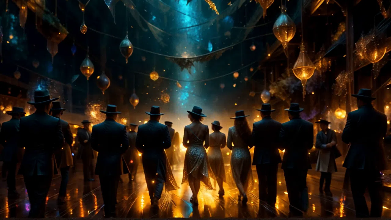 AI-VJ - Dancing Crowds Visuals Screenshot 3