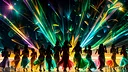 AI-VJ - Dancing Crowds Visuals Screenshot 0