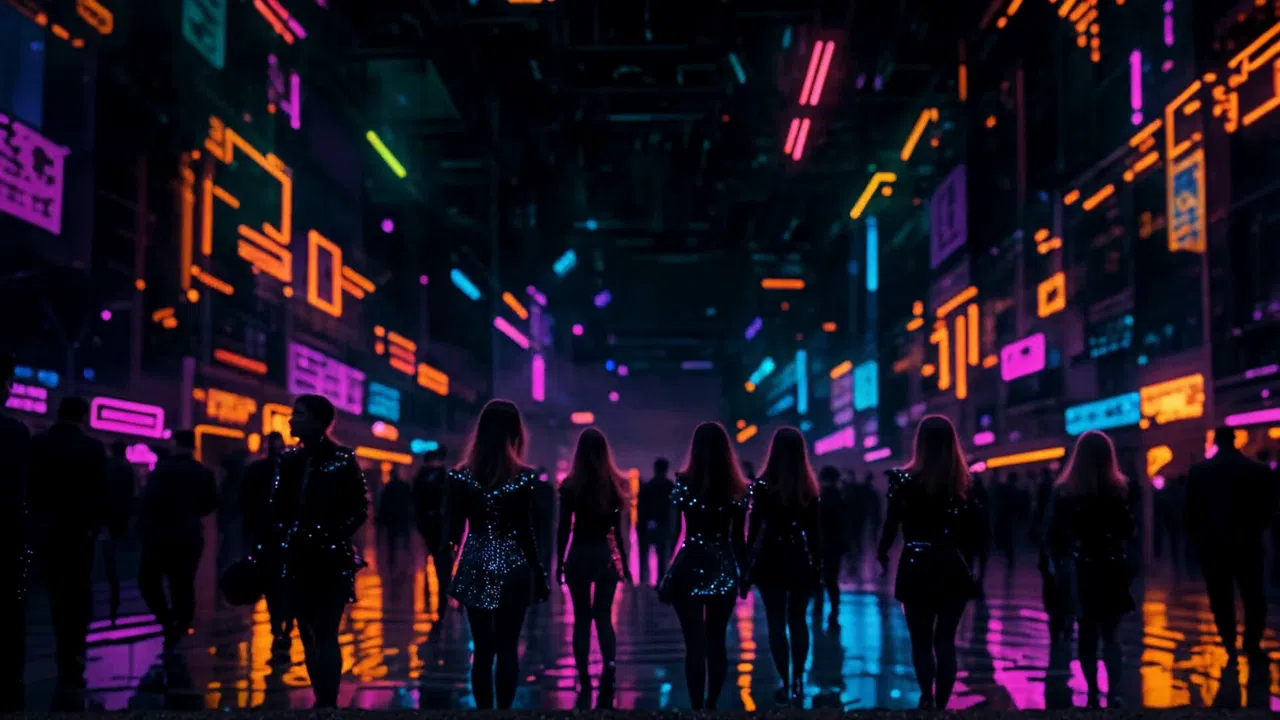 AI-VJ - Dancing Crowds Visuals Screenshot 7