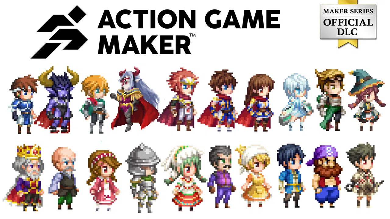 ACTION GAME MAKER - Maker All-Stars Skin Pack Screenshot 2