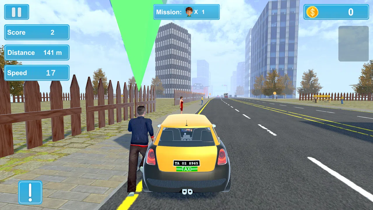 City Taxi Mission Screenshot 5