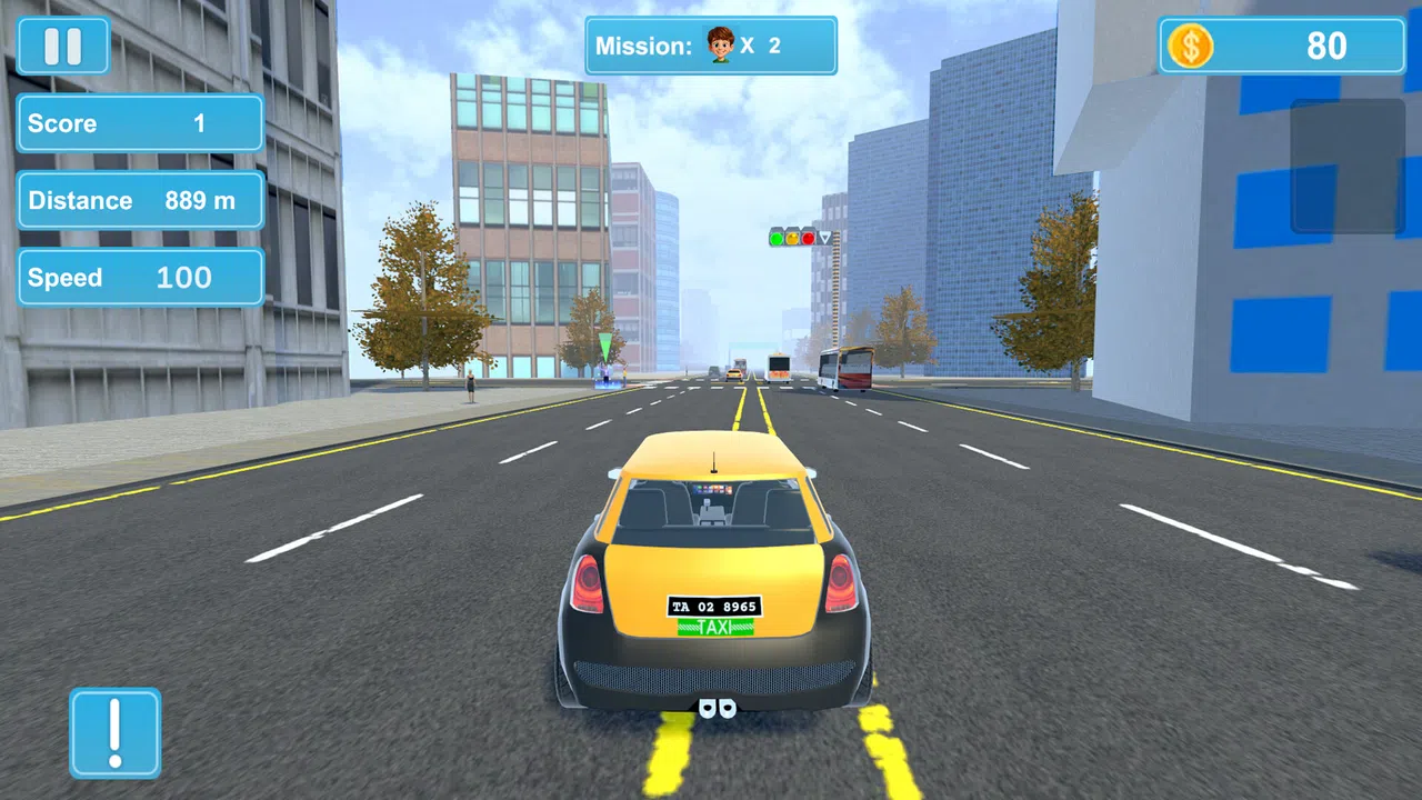 City Taxi Mission Screenshot 6