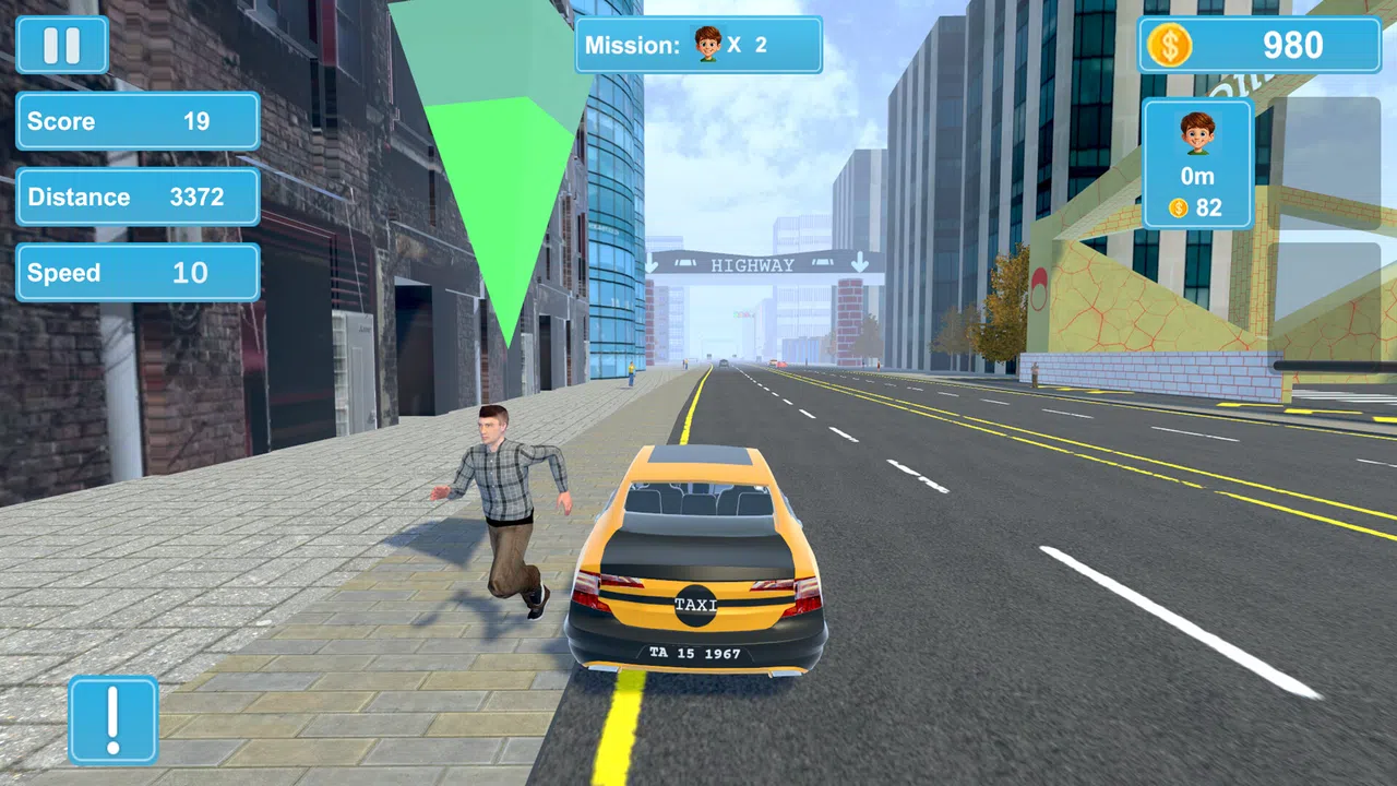 City Taxi Mission Screenshot 13