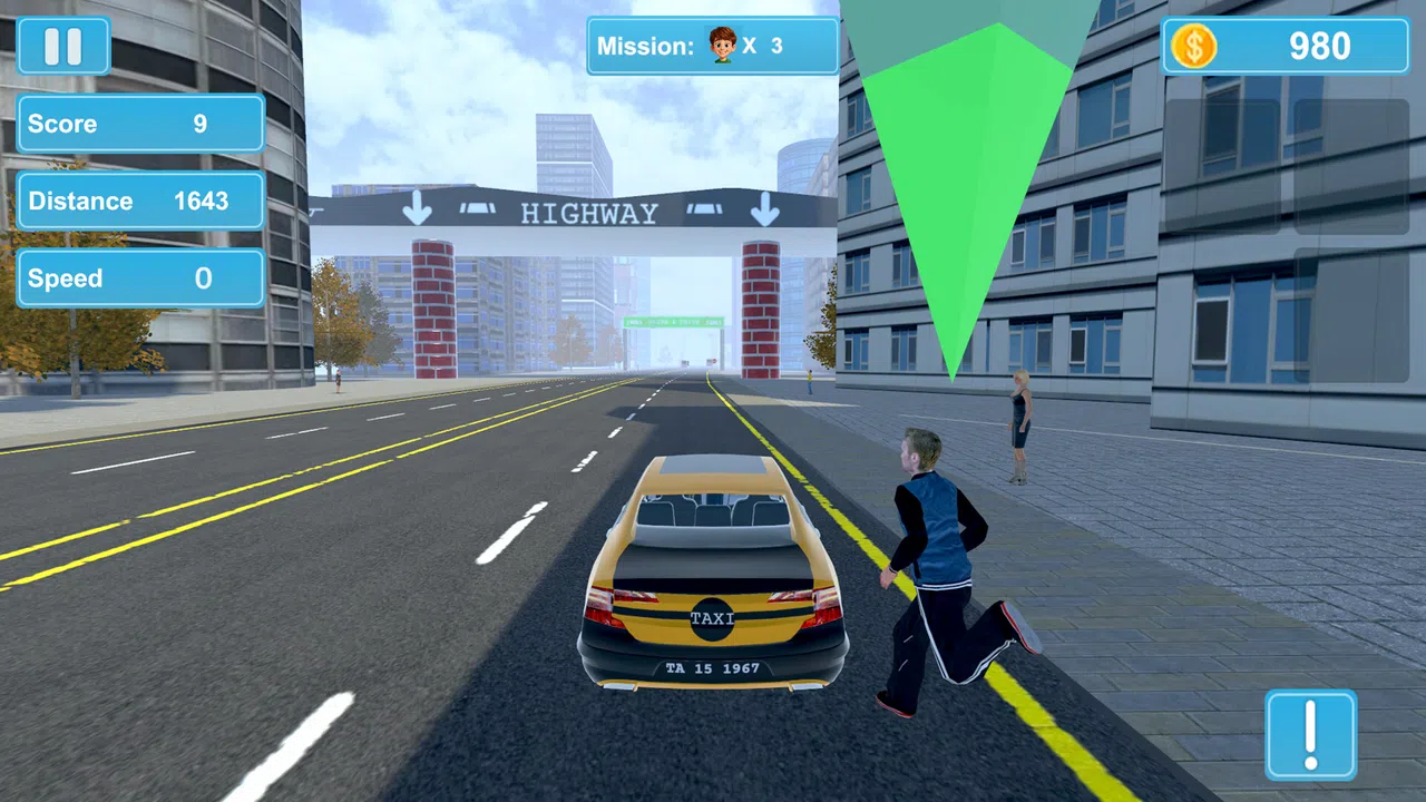 City Taxi Mission Screenshot 2