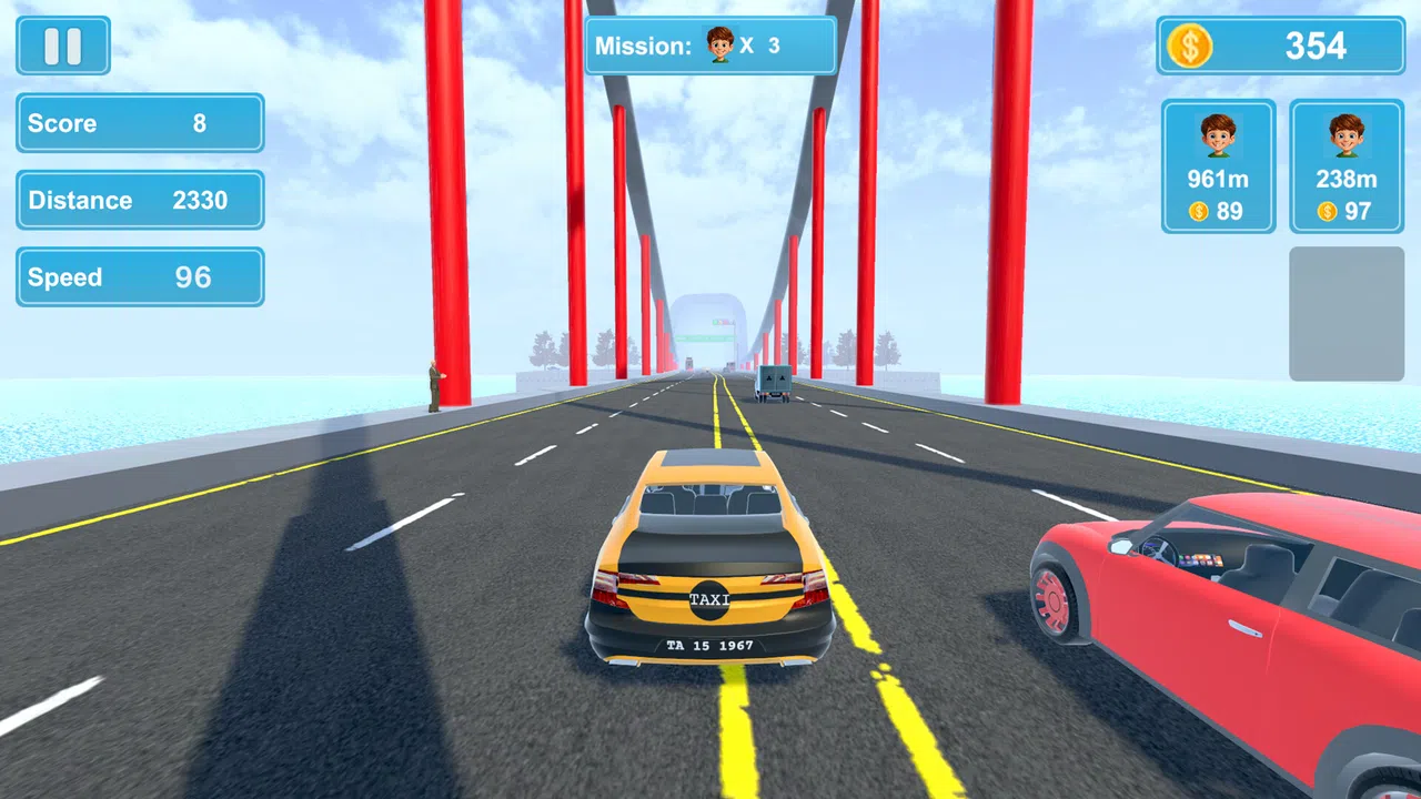 City Taxi Mission Screenshot 0