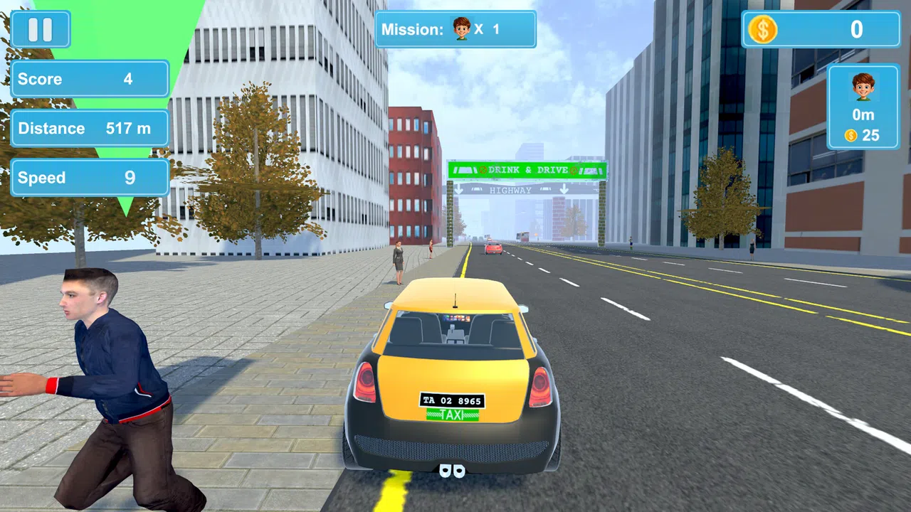 City Taxi Mission Screenshot 12