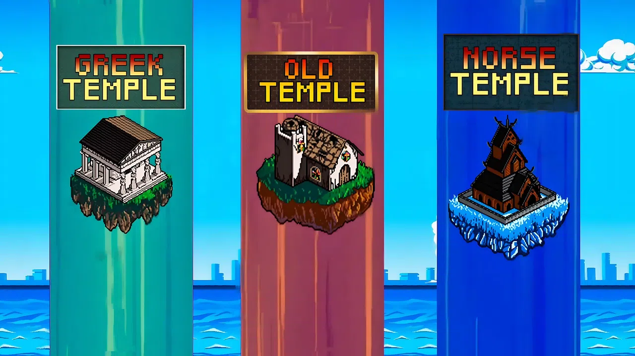 Temples Vs Buildings Demo Screenshot 9