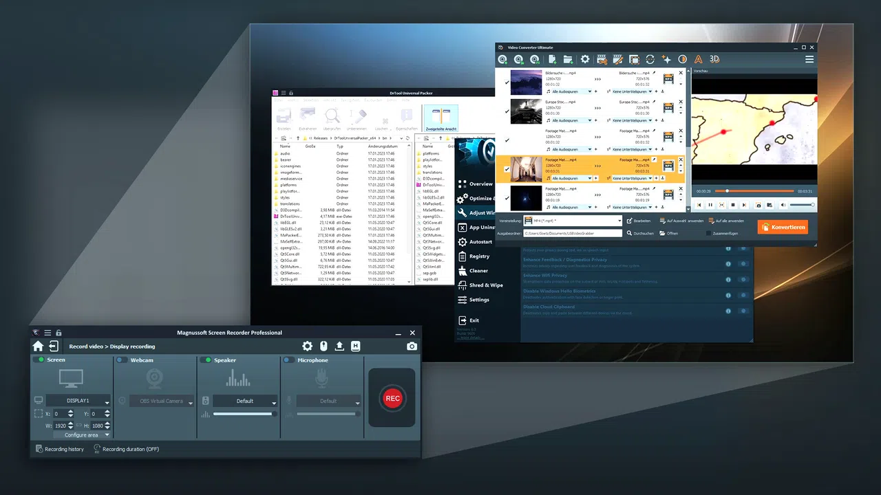 magnussoft® Screen Recorder Professional Screenshot 0