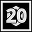 Unlock 20 artifacts icon
