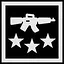 Unlock first rare weapon icon