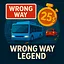 Wrong Way Legend icon