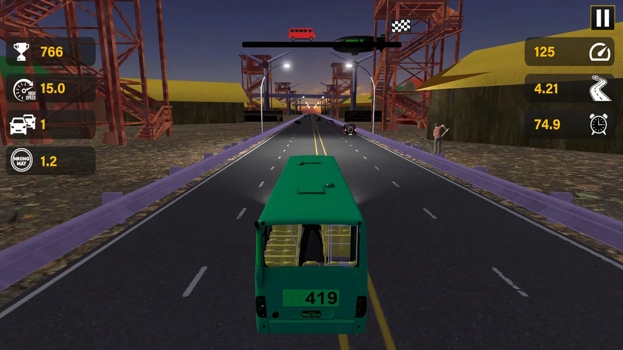 Highway Bus Rush Screenshot 8
