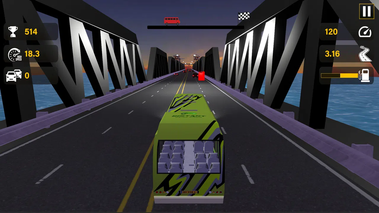 Highway Bus Rush Screenshot 4