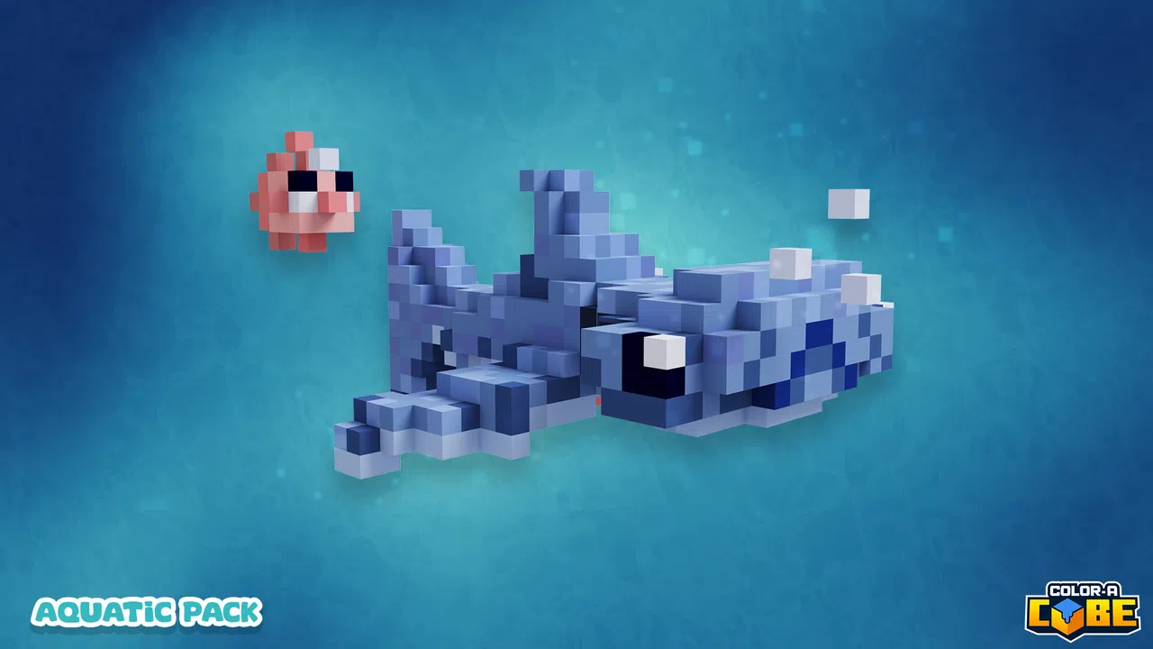 Color A Cube - Aquatic Pack #1 Screenshot 7