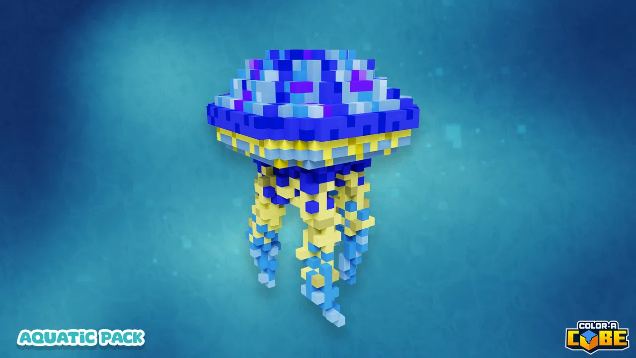 Color A Cube - Aquatic Pack #1 Screenshot 3