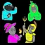 Gotta love a full party icon