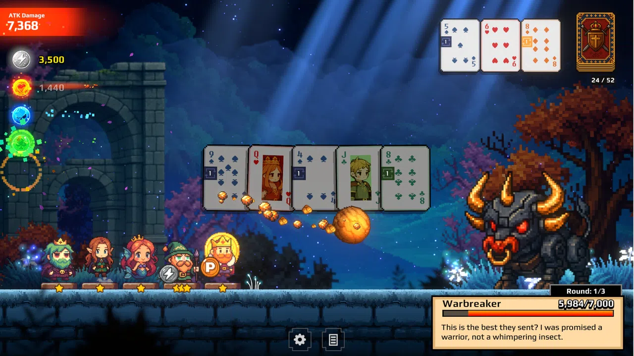 Politaire/Heroes Screenshot 4