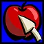 You clicked on apple 100M times. icon